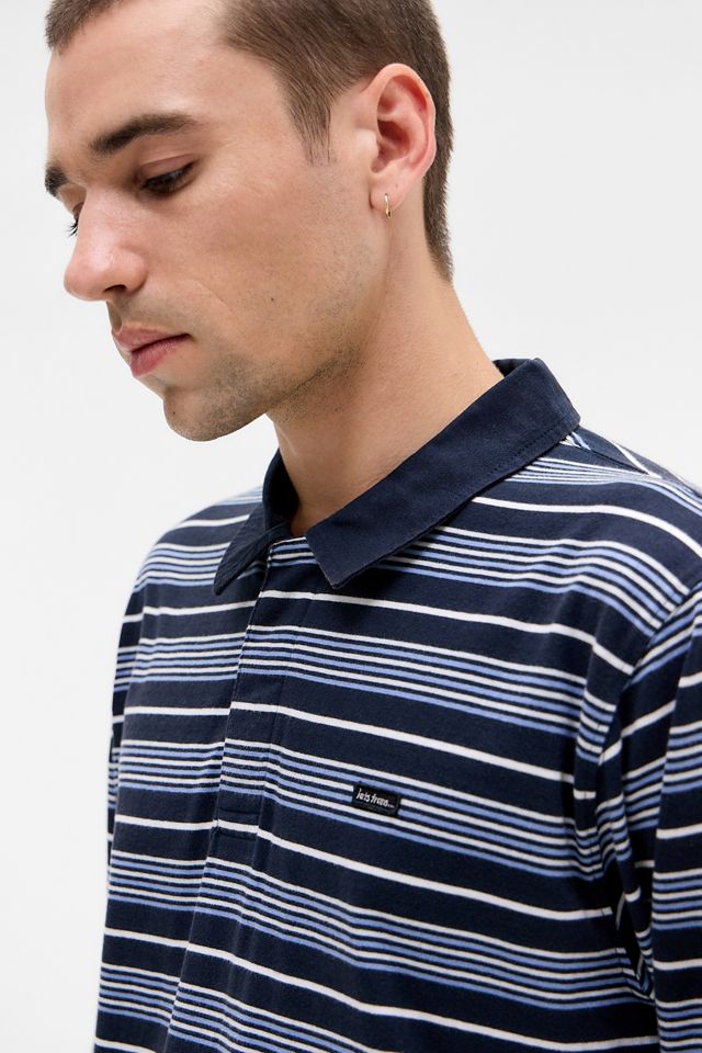 iets frans... Polo à rayures bleues #2