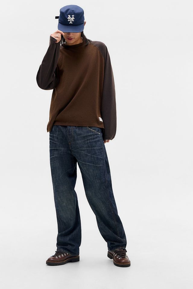 BDG Brown Raglan T-Shirt | Urban Outfitters UK