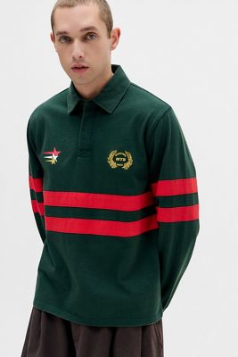 Polo de rugby sportif vert iets frans...