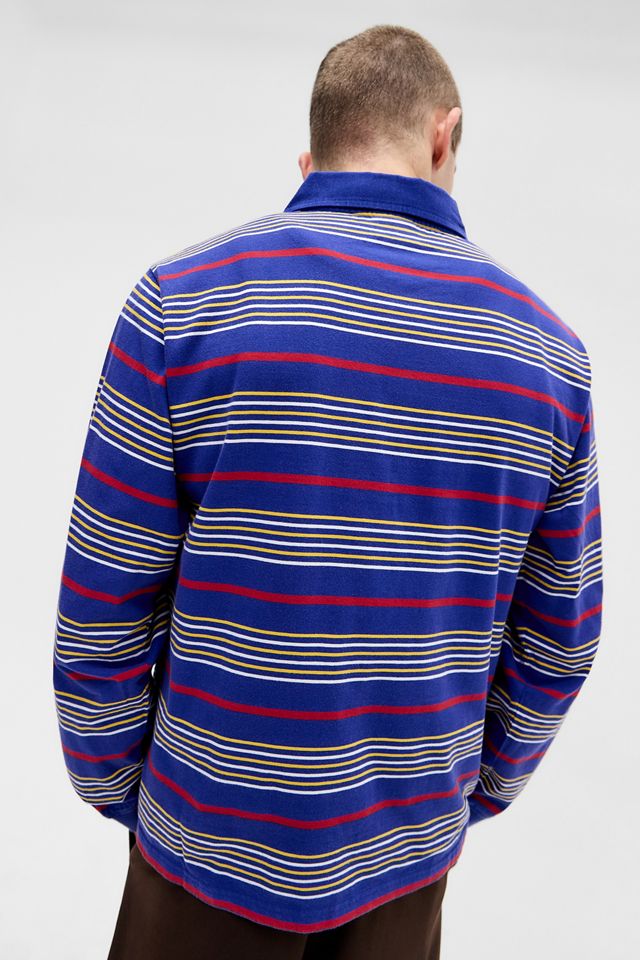 Polo à manches longues de sport bleu iets frans... #3