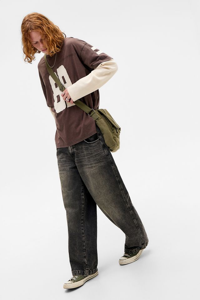BDG Brown Motorbike Double Layer T-Shirt #2