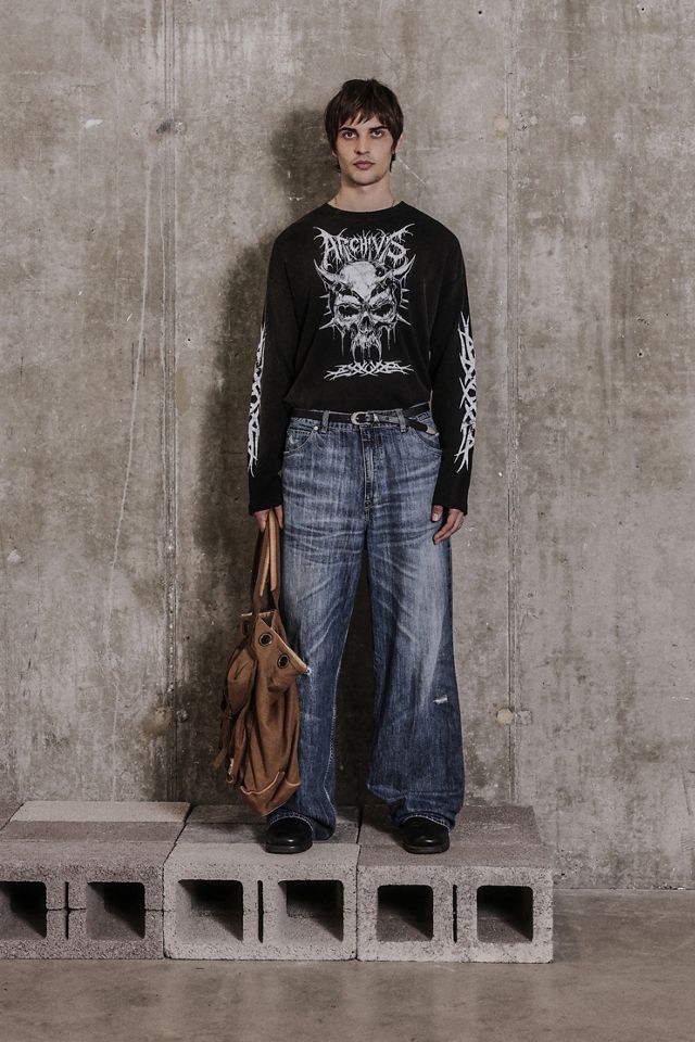 Archivis Black Skull T-Shirt #1