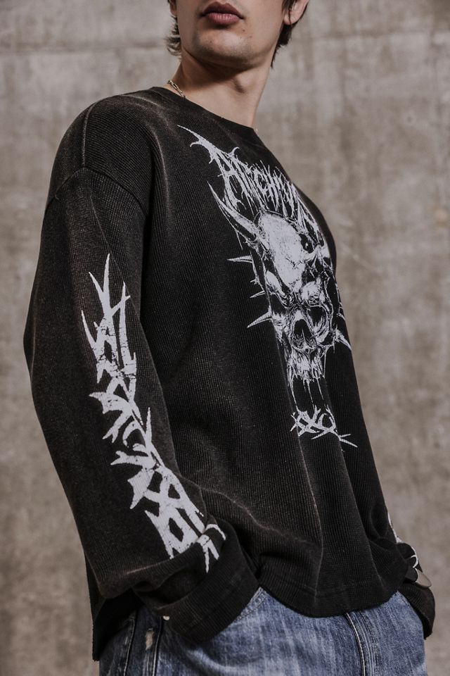 Archivis Black Skull T-Shirt #3