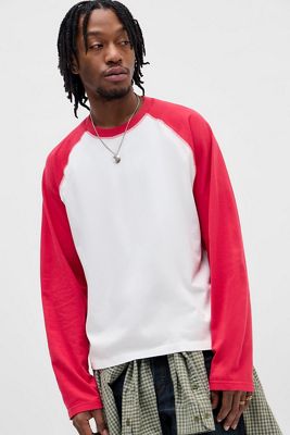 T-shirt raglan à manches longues UO Red Rodeo