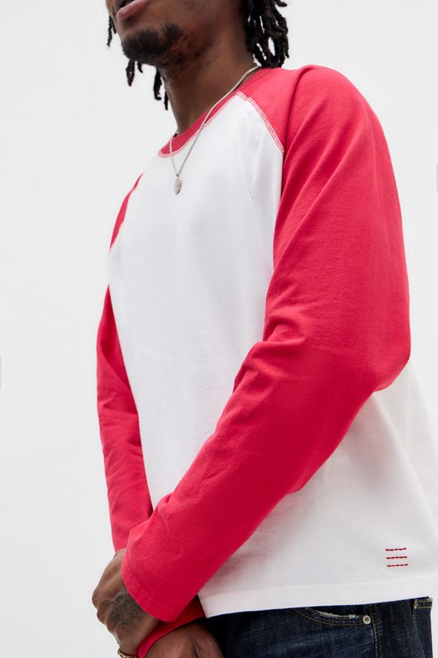 UO Red Rodeo Long Sleeve Raglan T-Shirt #2