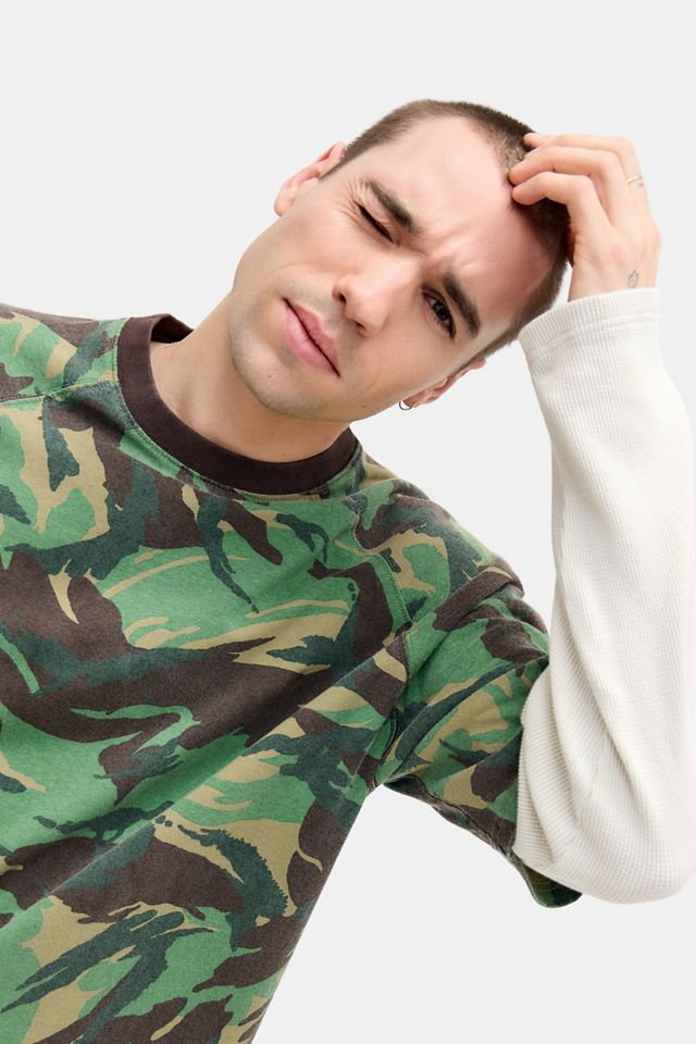 iets frans... Camo Double Layer T-Shirt  #2