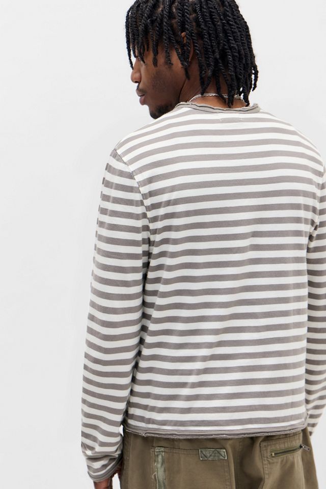 Archivis Stripe Graphic Long Sleeve T-Shirt #3