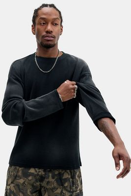 BDG Waffle Long Sleeve T-Shirt