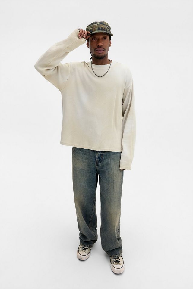 BDG Waffle Long Sleeve T-Shirt #1