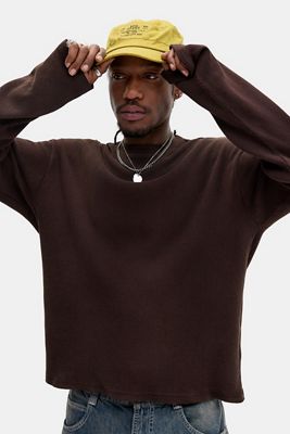 BDG Waffle Long Sleeve T-Shirt