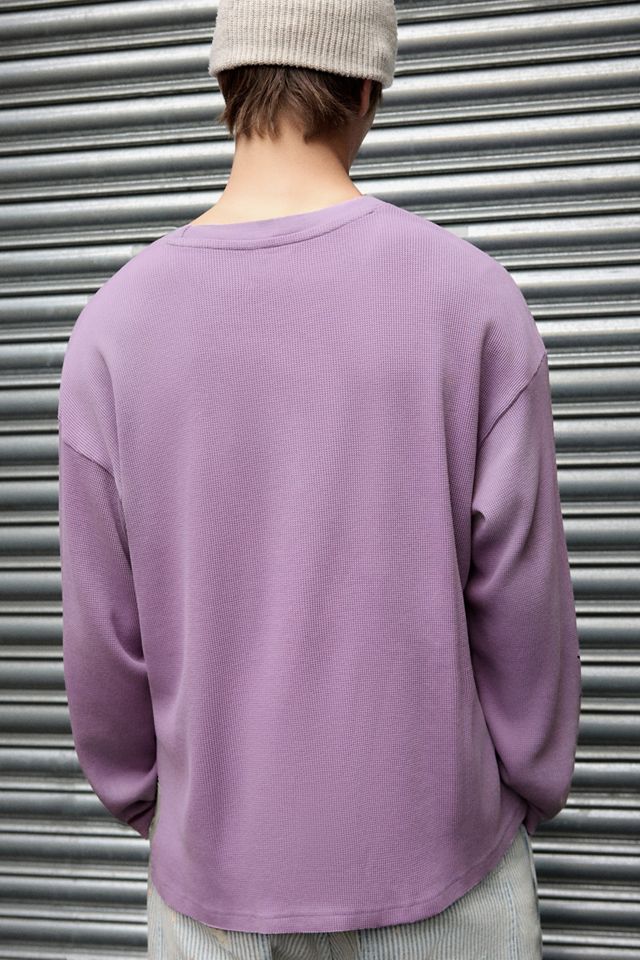 Archivis T-Shirt Viola a Maniche Lunghe #3