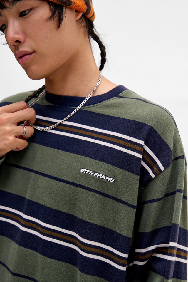 iets frans... Gestreiftes Skate Langarm-Shirt #2