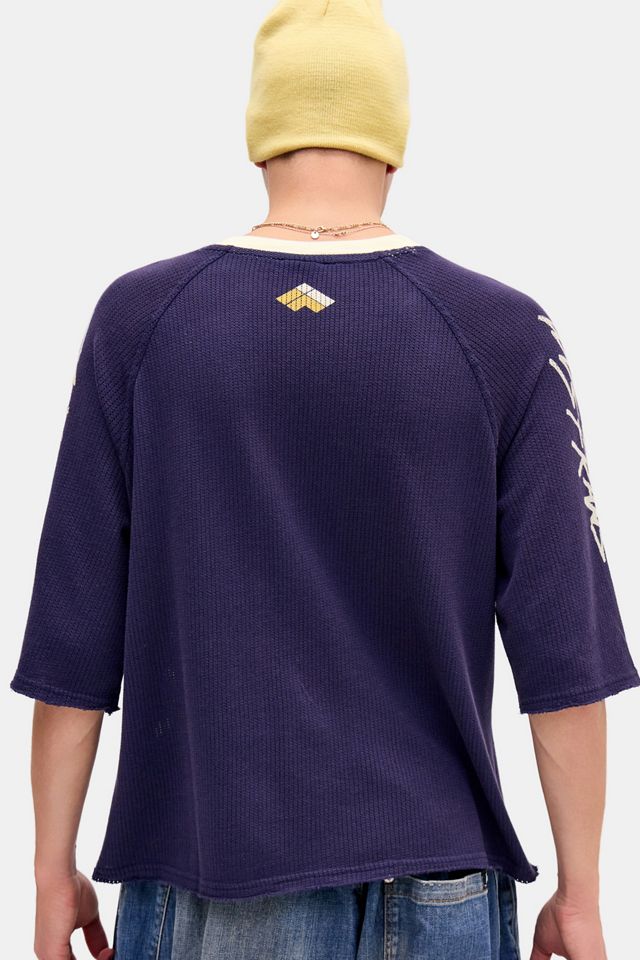 iets frans... T-shirt in jersey viola a maniche 3/4 #3