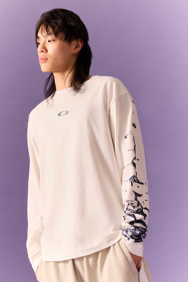 トップス archive OAKLEY A long sleeve t-shirt オークリー メンズ 長袖 Tシャツ EN NEW RETRO L/S TEE FLAG 1.7