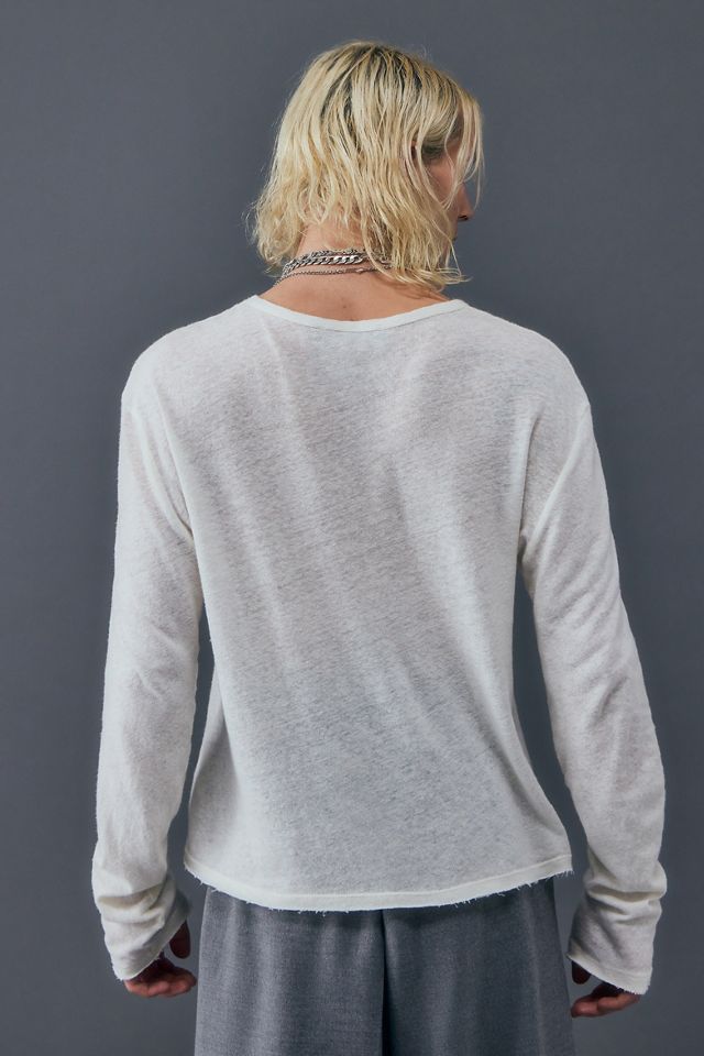 Jaded London Quote Long Sleeve T-Shirt | Urban Outfitters UK