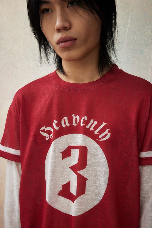 Jaded London Varsity Double Layer T-Shirt | Urban Outfitters UK