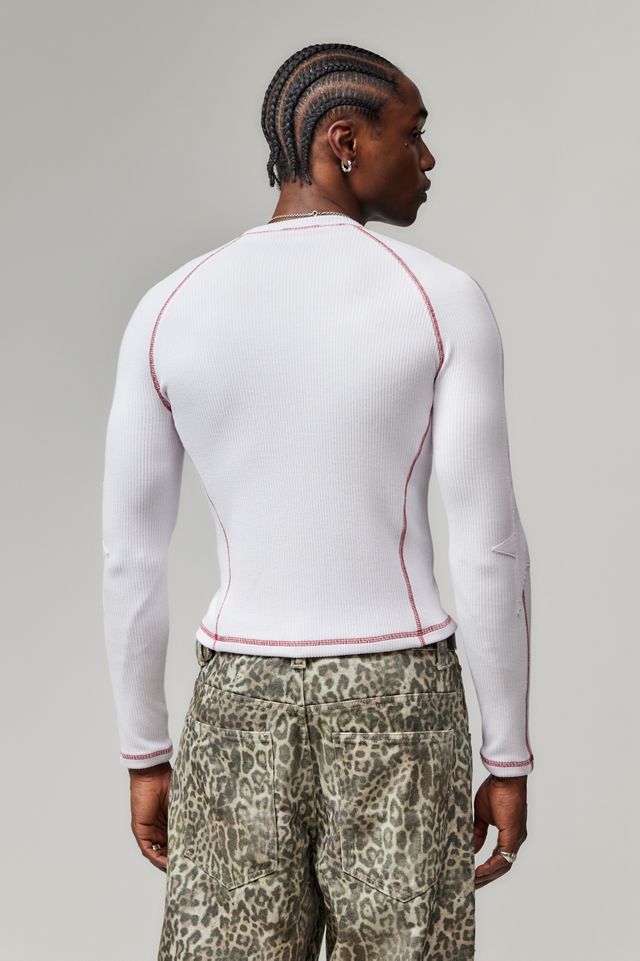 Jaded London 長袖　ホワイト Shop White Mist Long Sleeve | Jaded London | Clothing