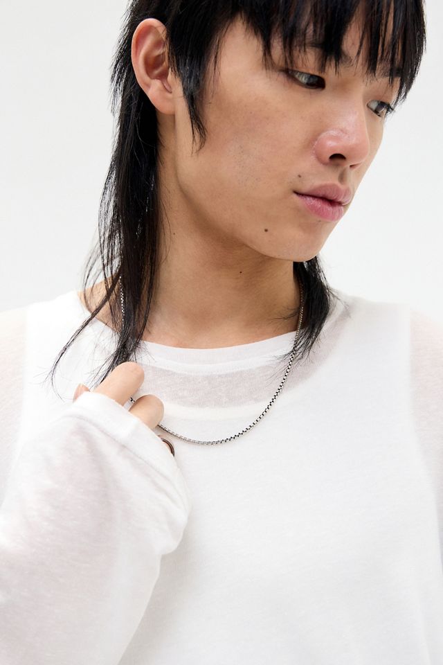 Jaded London White Mist Long Sleeve T-Shirt | Urban
