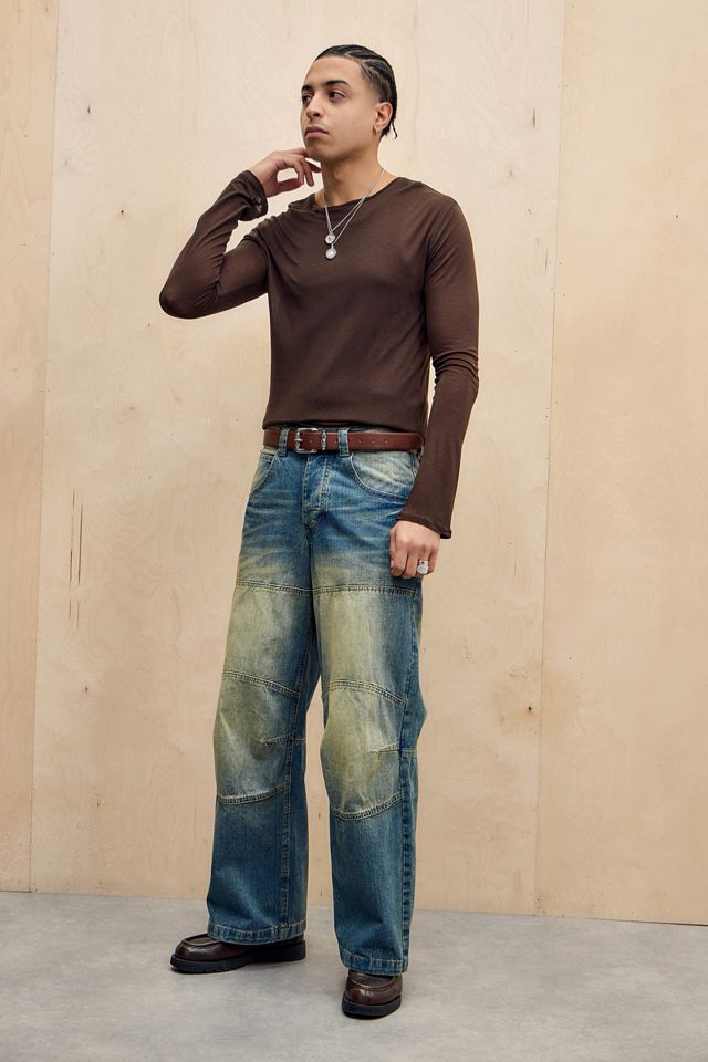 Jaded London Brown Mist Long Sleeve T-Shirt #1