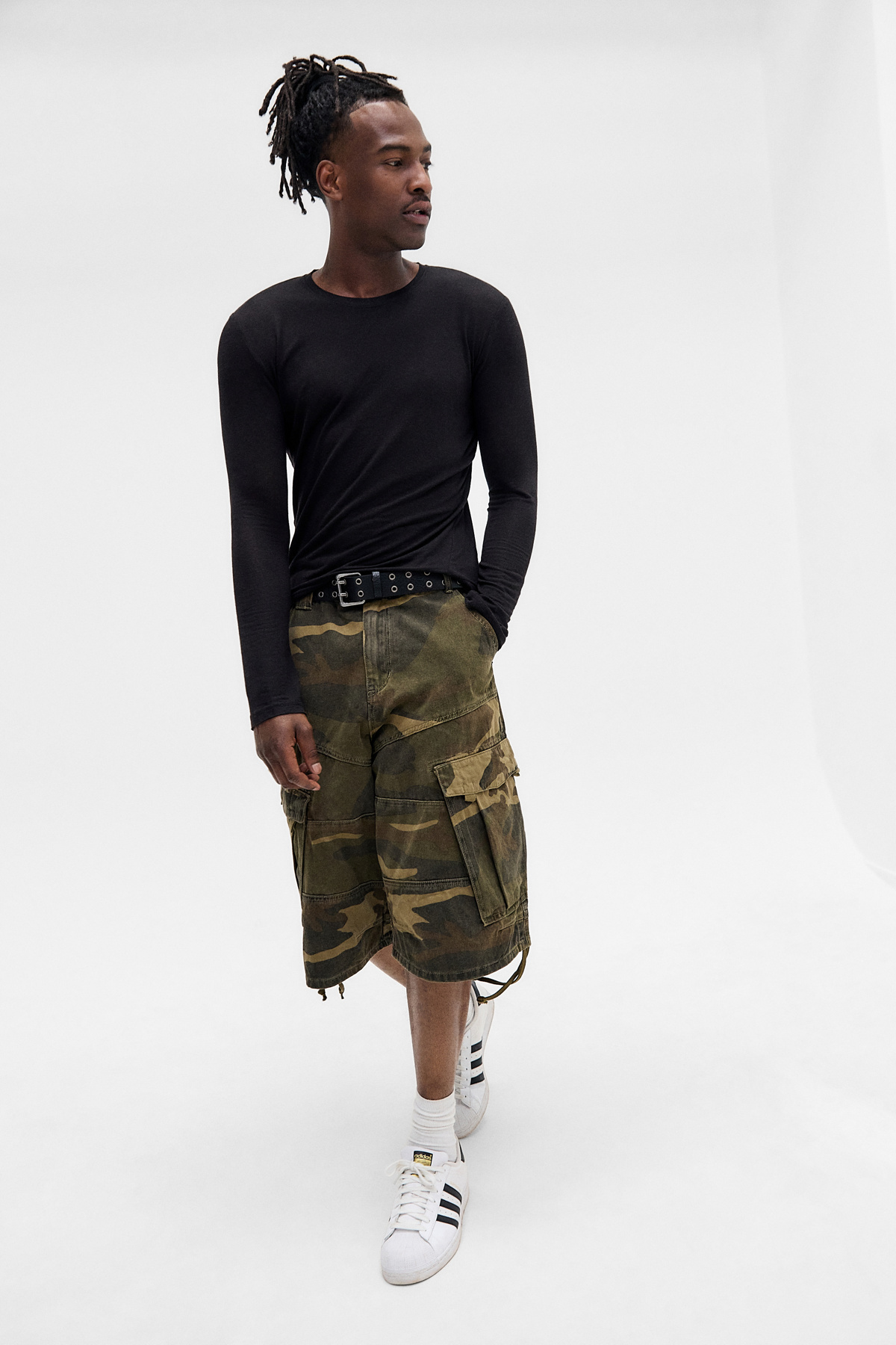 Jaded London Black Mist Long Sleeve T-Shirt