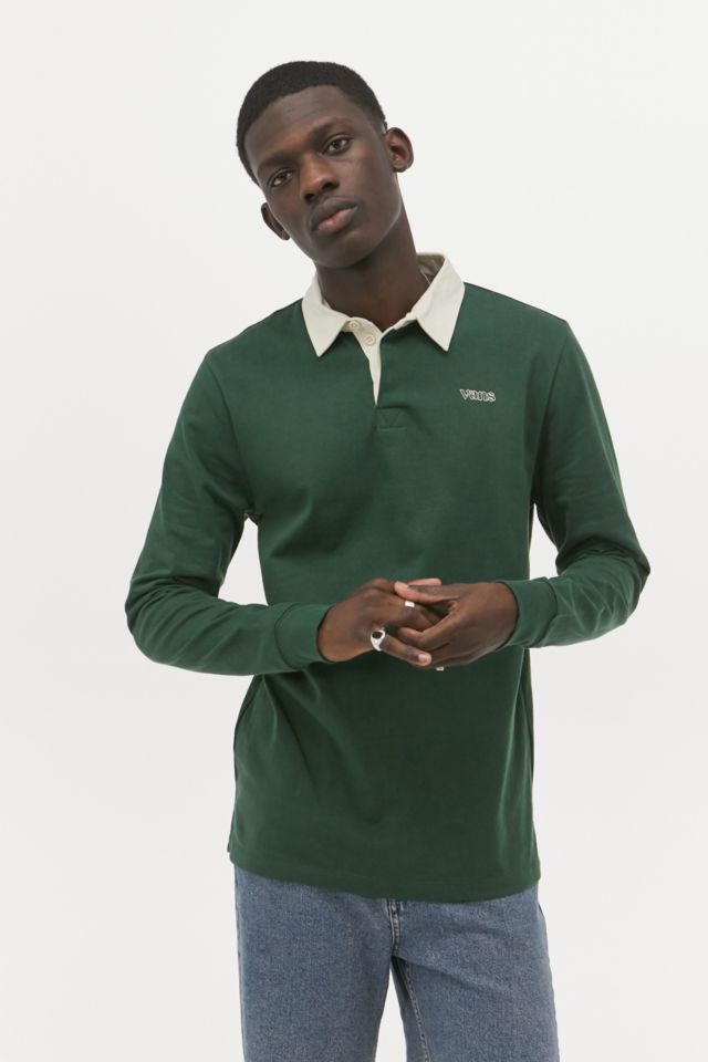 Vans '66 Long-Sleeve Polo Shirt | Urban Outfitters UK