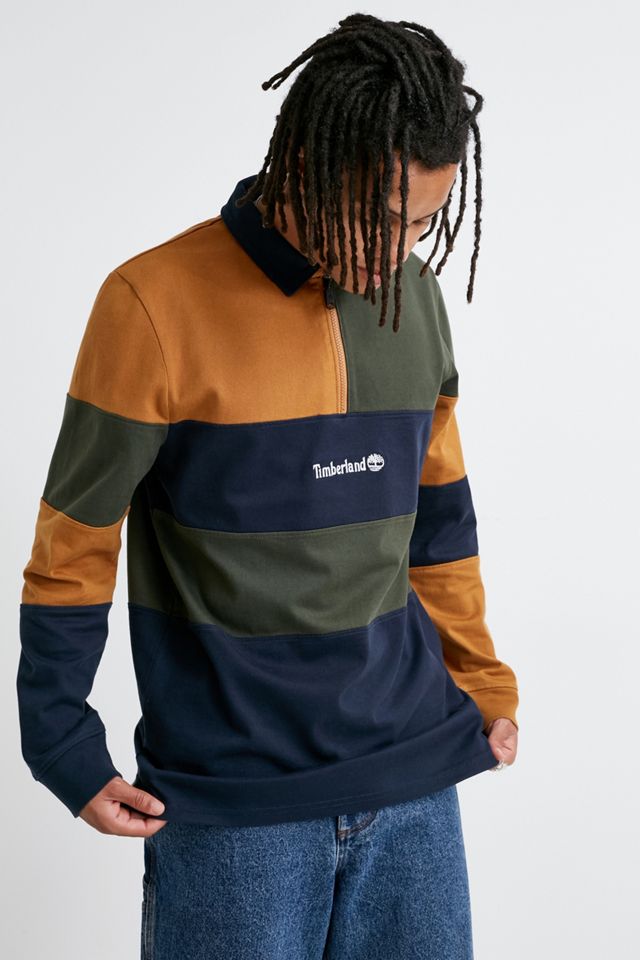 Timberland - Polo manches longues color block surteint