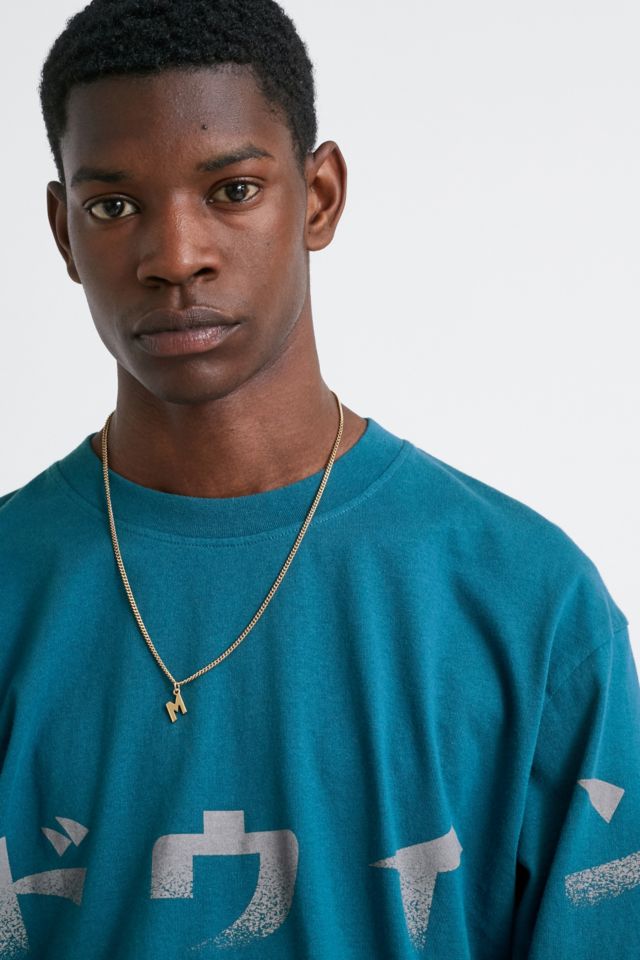 Edwin Imprint Blue Long-Sleeve T-Shirt | Urban Outfitters UK