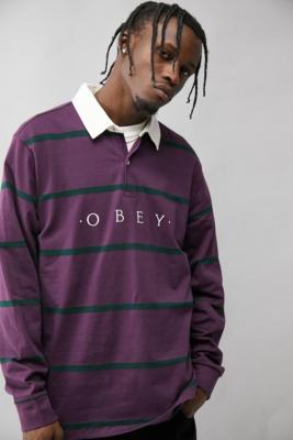 Obey polo long sleeve online