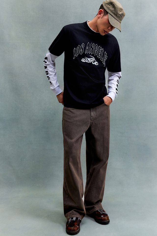XLARGE Black Long Sleeve T-Shirt #1