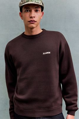 T-shirt Lazy Oaf Homme Noir - Taille S - Col Ras Du Cou - Logo In Hiding