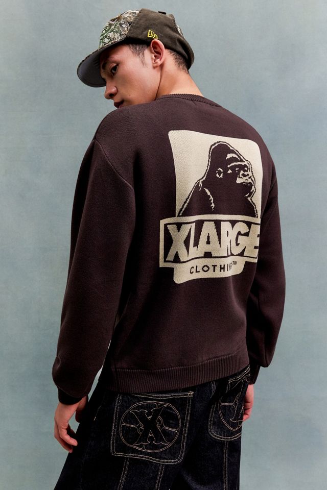 Pull en maille XLARGE Brown Backside OG #1