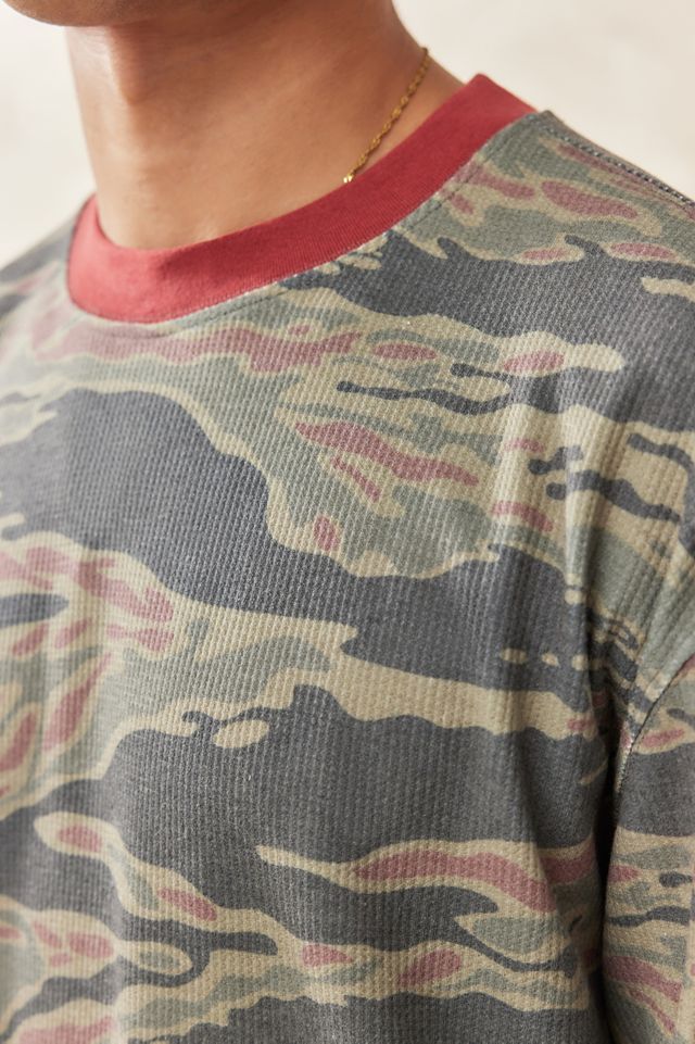UO Camo Waffle Long-Sleeve T-Shirt #1