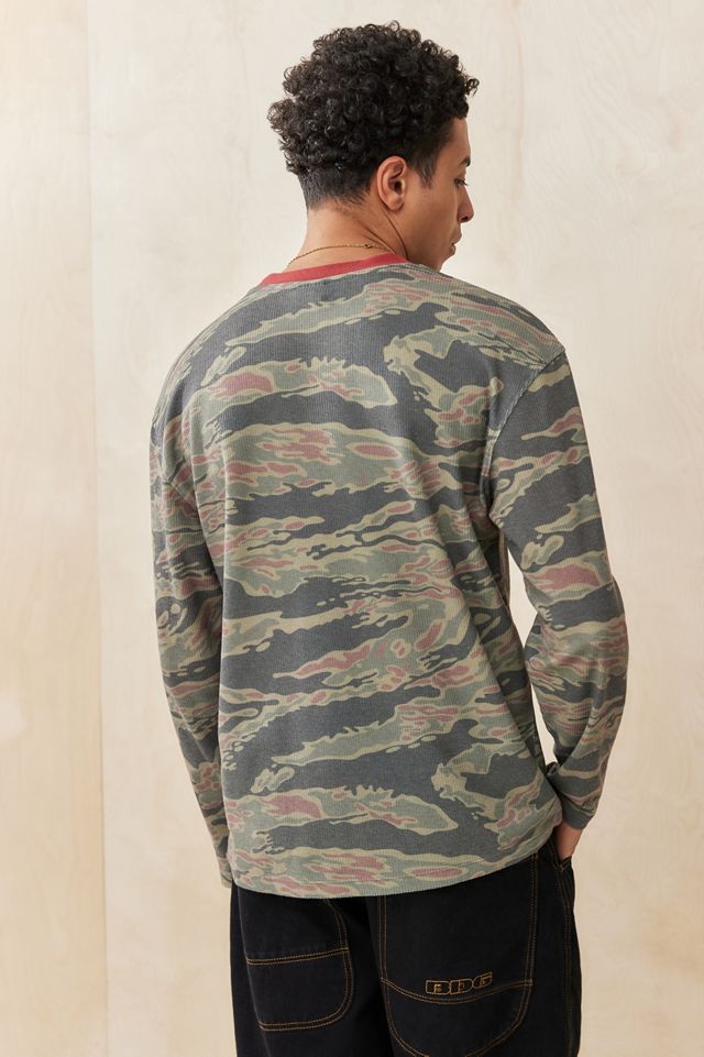 UO Camo Waffle Long-Sleeve T-Shirt #3