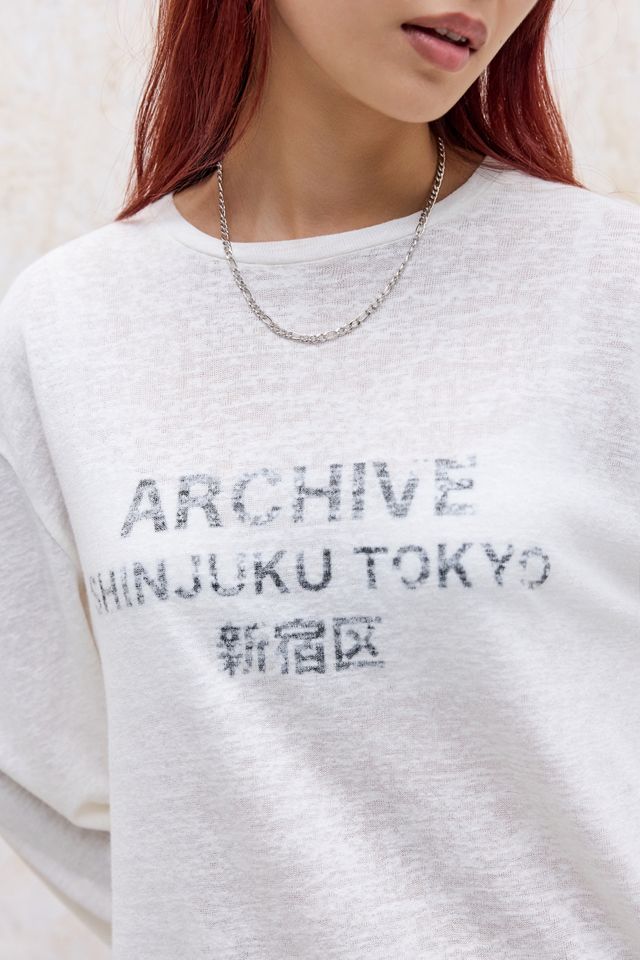Camiseta de Manga Larga Archive Slub BDG #4