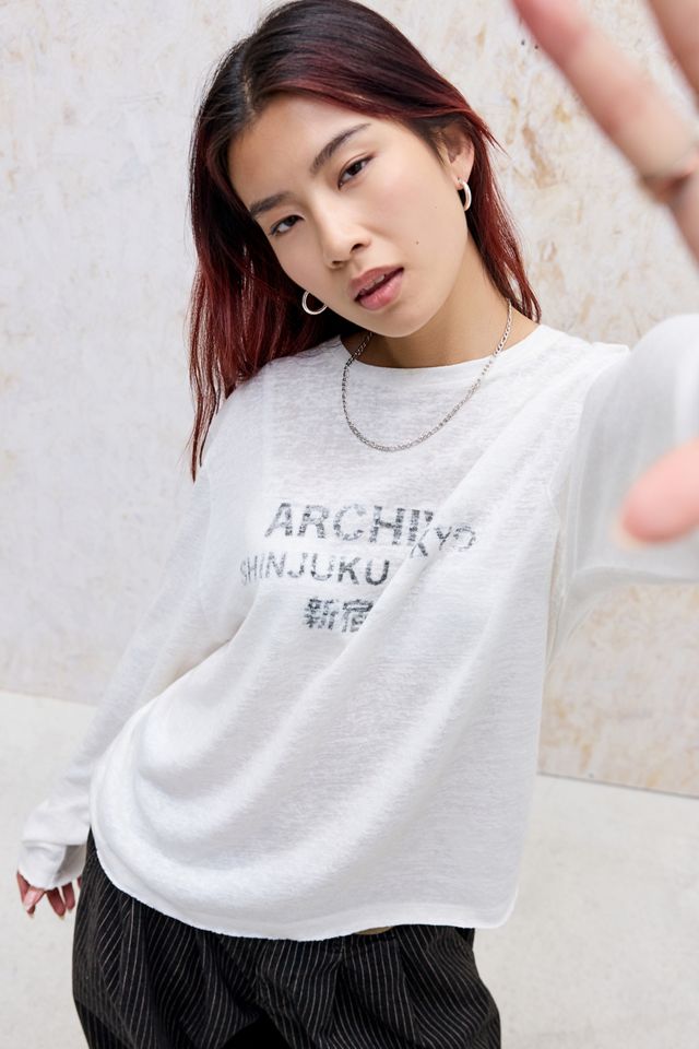 Camiseta de Manga Larga Archive Slub BDG #6