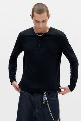 【完売】JADED LONDON Anointed Waffle Henley Jaded London ANOINTED WAFFLE HENLEY UNISEX - Long sleeved top