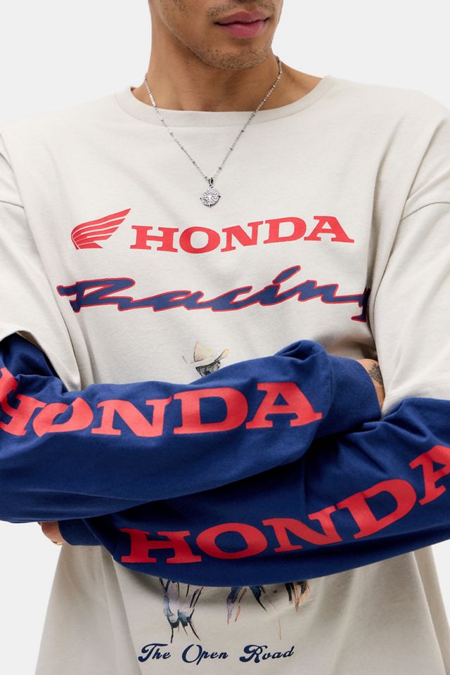 UO Ecru Honda Double Layer T-Shirt #2