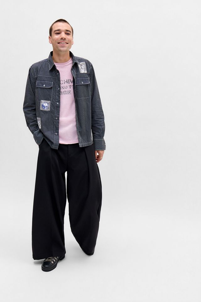 UO Archive Tokyo Long Sleeve Slub Graphic Tee #1