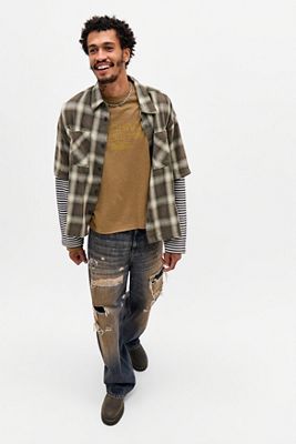 Archivis Tokyo Long Sleeve Slub Tee