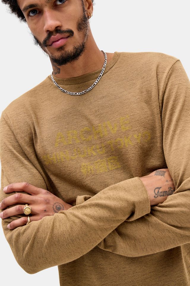 Archivis Tokyo Long Sleeve Slub Tee #2