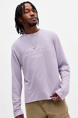 Archivis Tokyo Long Sleeve Slub Tee