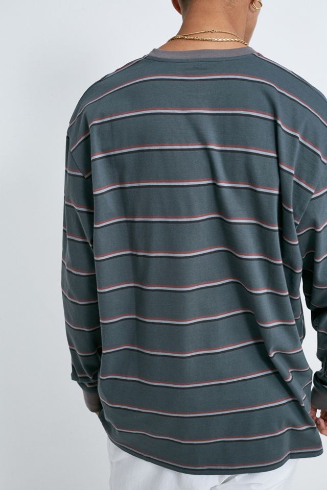 UO Horizontal Stripe Long-Sleeve T-Shirt #3