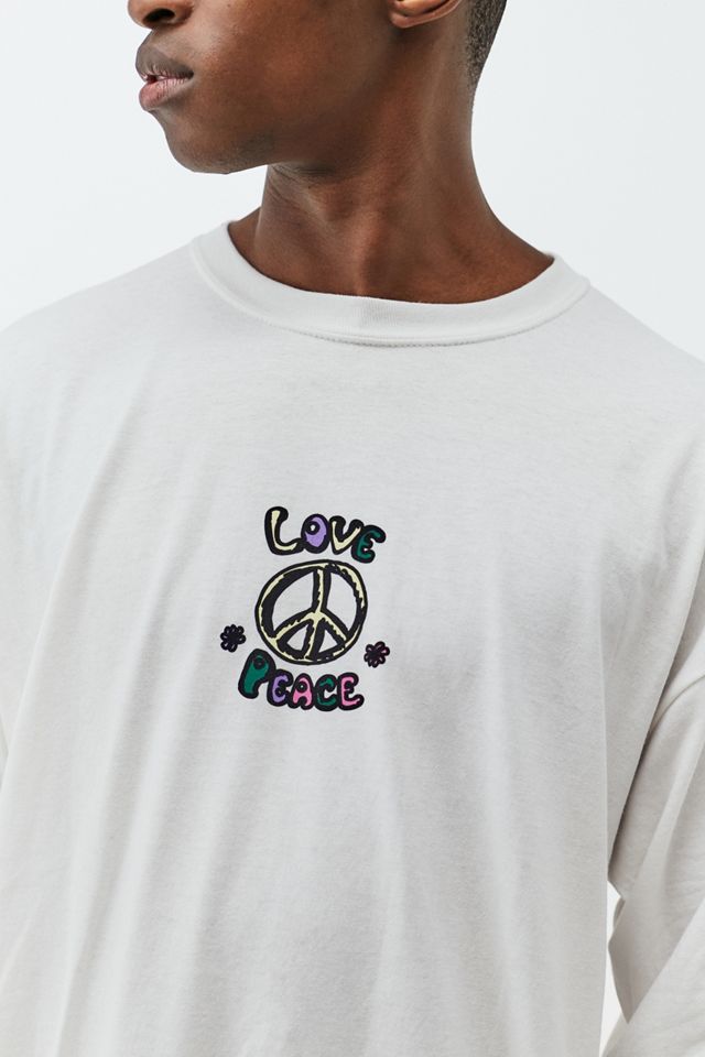 UO - T-shirt à manches longues Love And Peace #3
