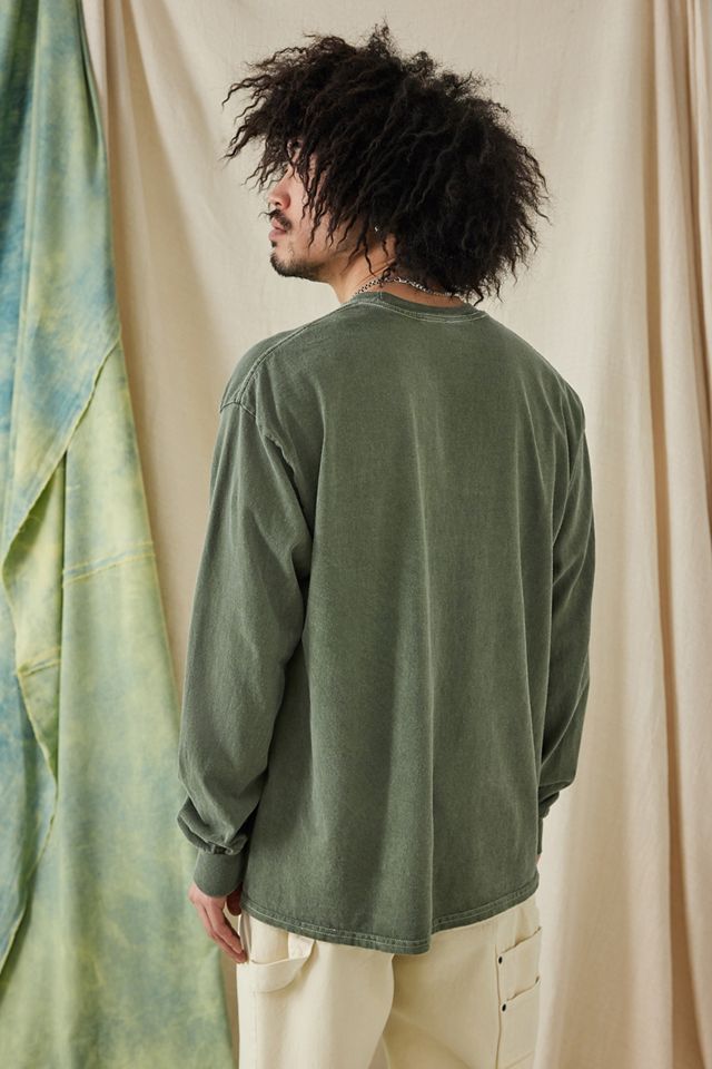 UO Green We're All F*cked Long-Sleeved T-Shirt  #3