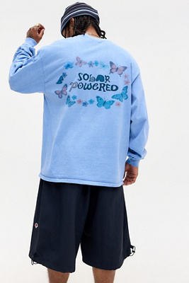 T-shirt bleu à énergie solaire en taille: Small - BDG - Modalova