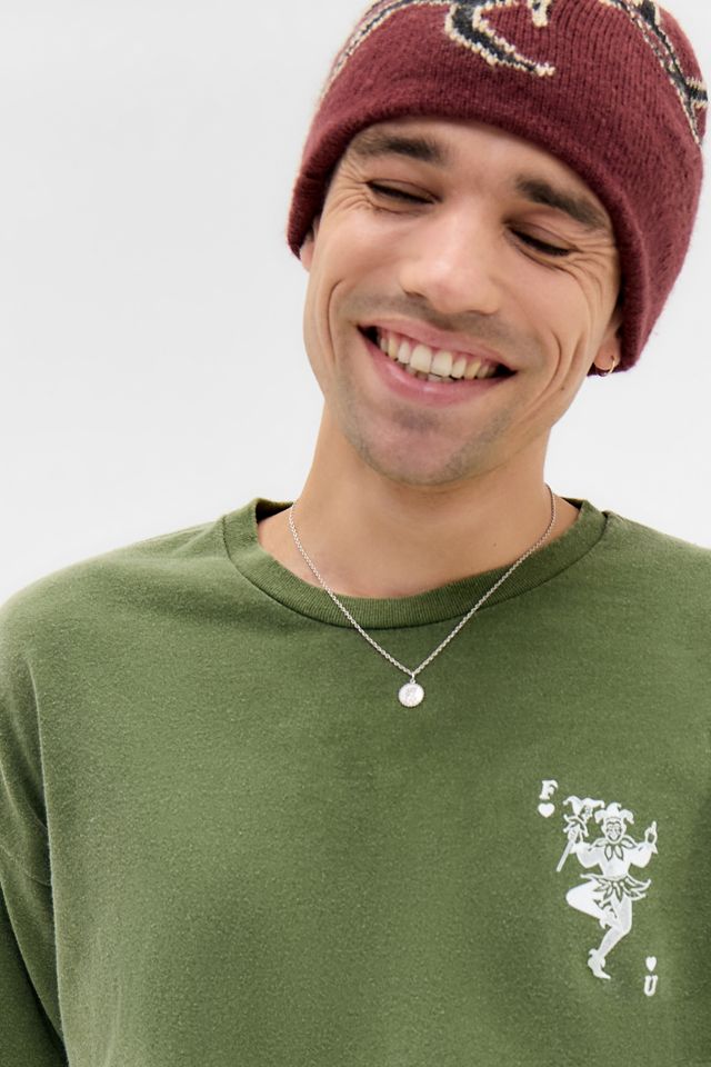 UO Grün FU Doppellagiges T-Shirt #2