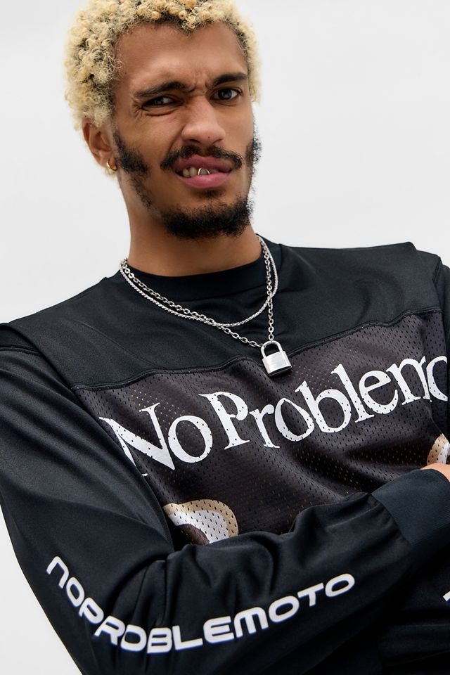 No Problemo Alien Langarm-Motoshirt #1