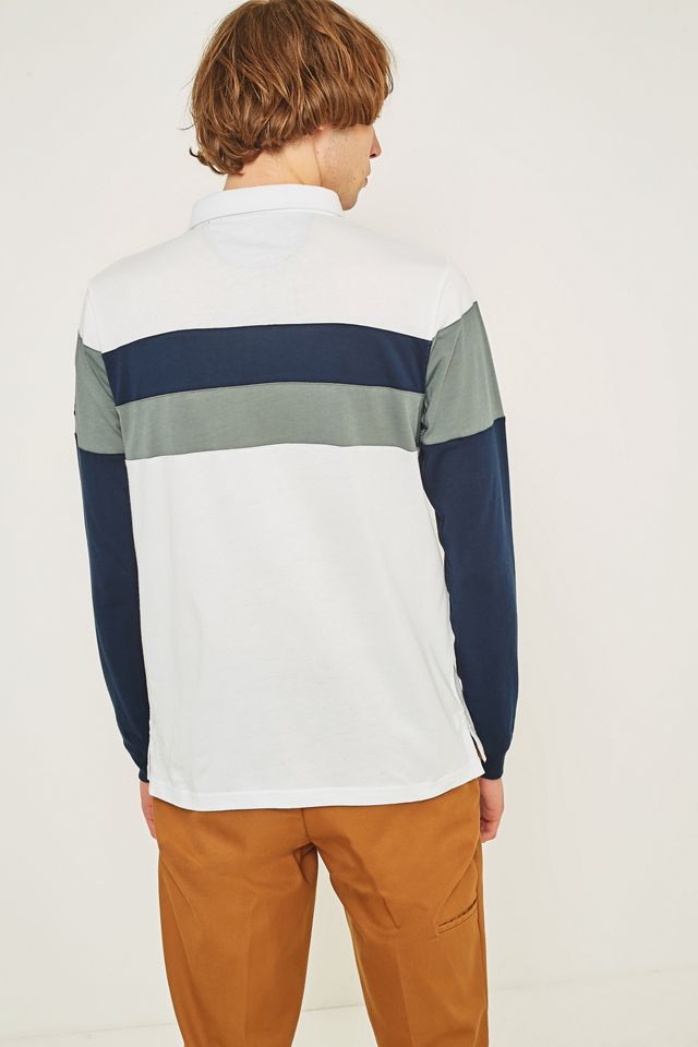 Orsman Bow White and Grey Rugby Top #3