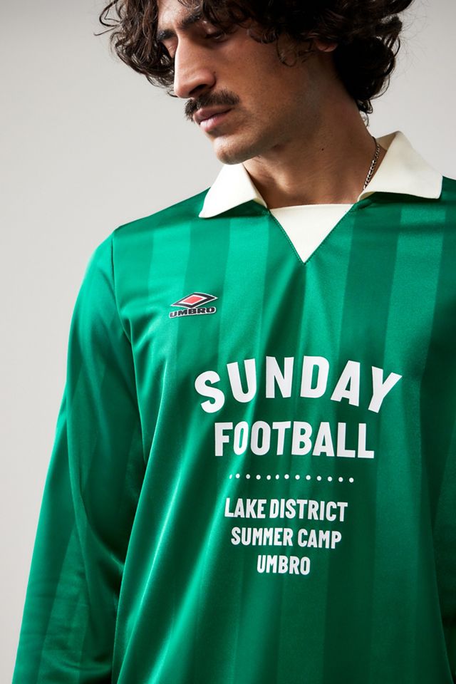 Umbro UO Exclusive Quetzal Green Football Jersey #1