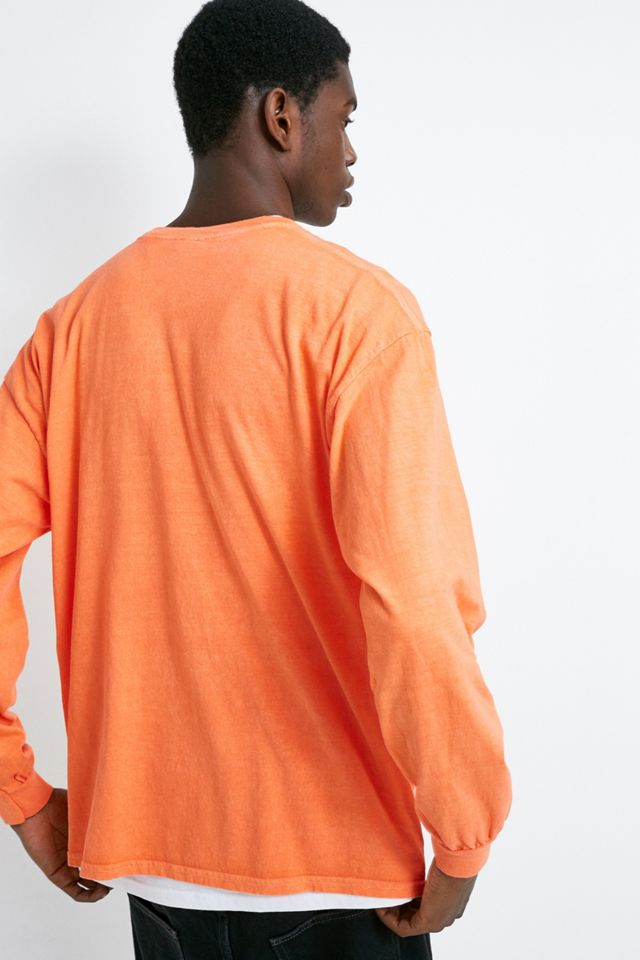 T-shirt a maniche lunghe tipografica ricamata UO #3